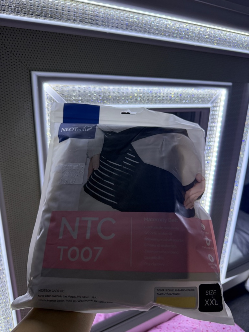 NEOtechCare NTC T007 Maternity Support Belt in Cream brown color.